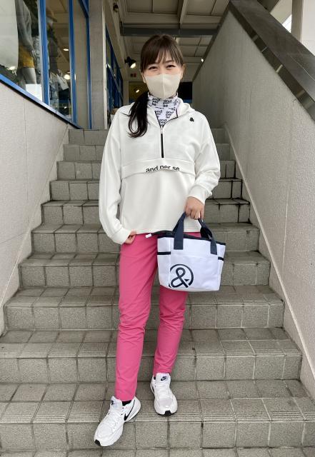 and per se】冬コーデ【ピンク】｜南流山店｜ゴルフのことなら東京大阪